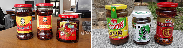 全自動(dòng)醬料灌裝生產(chǎn)線，大顆粒醬料灌裝生產(chǎn)線